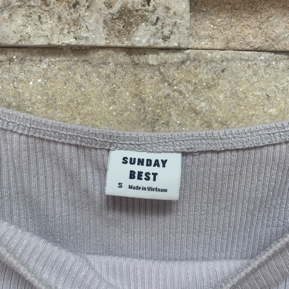 ***2/$20***Sunday Best Aritzia crop top - Picture 3 of 4